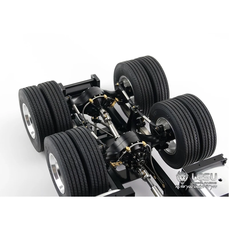 1/14 грузовик R620 R470 полный привод 6X6 металлический каркас шасси с высоким крутящим