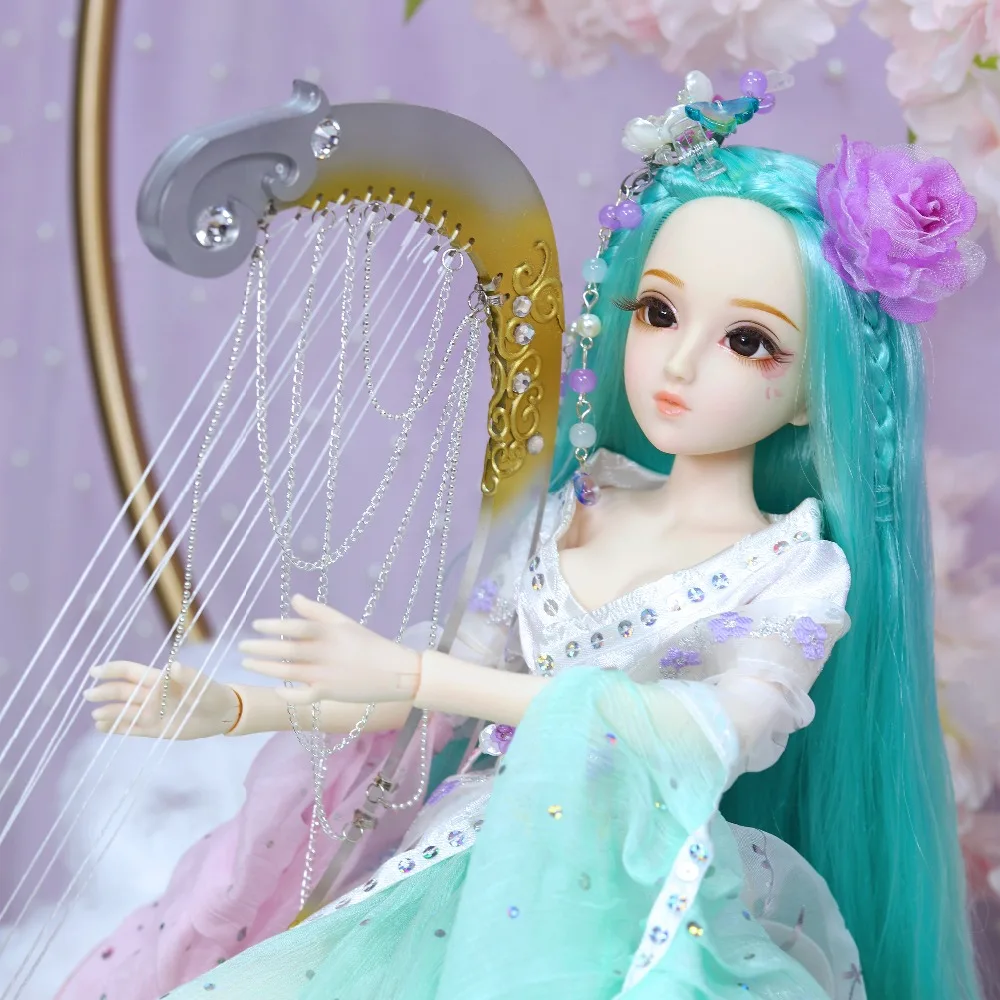 DQ bjd кукла 45 см дневник королева 1/4 одежда обувь головной убор ручной работы