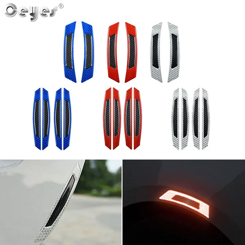 Светоотражающая наклейка на бампер и дверь автомобиля | Автомобили мотоциклы