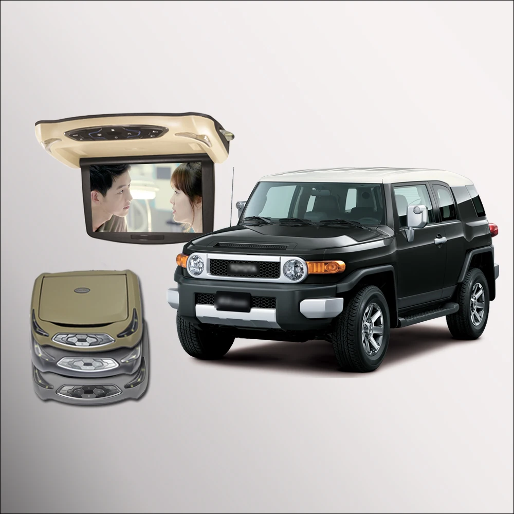 BigBigRoad для Toyota FJ Cruiser Автомобильный светодиодный цифровой экран с креплением на