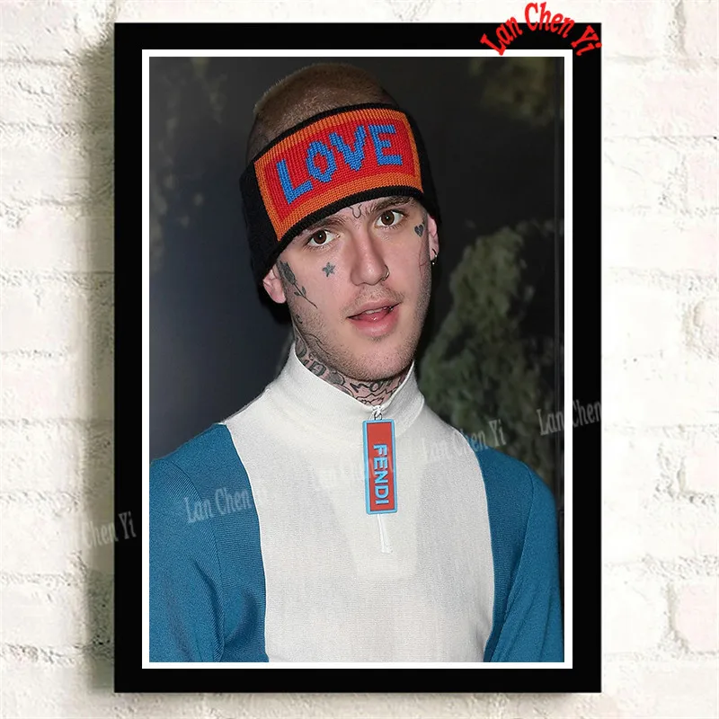 Lil Peep бумага с покрытием плакат для кафе высокое качество печати рисунок ядро декоративная живопись 42*30 см