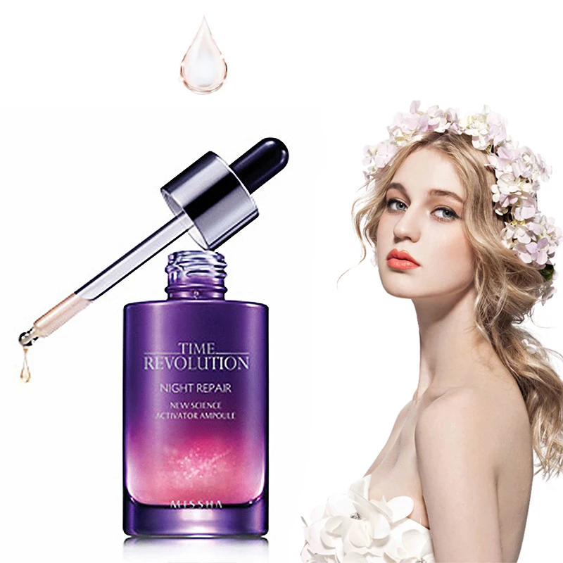 MISSHA Time Revolution ночной ремонт 50 мл уход за кожей лица против морщин отбеливающий Ночной Крем Сыворотка для лица оригинальная корейская косметика