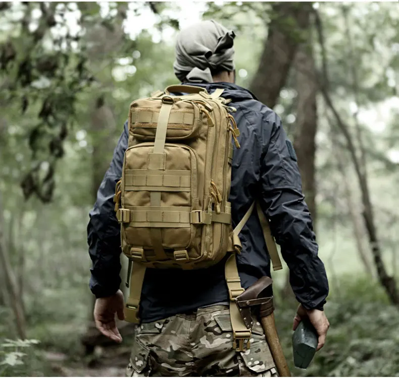 Mochila Военный Тактический штурмовой пакет рюкзак армейский Molle водонепроницаемый ошибка из сумки небольшой Открытый Туризм Кемпинг Охота рюкзак