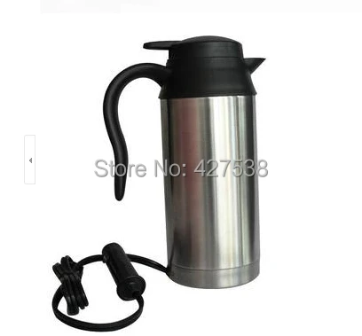 Электрическая дорожная бутылка для воды из нержавеющей стали 12 в автомобильный