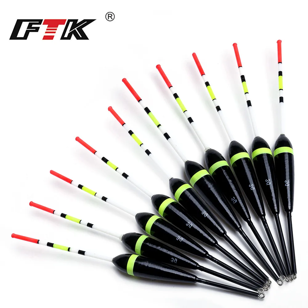 FTK Fortune Paulownia 10 шт./партия поплавок для рыбалки длина 20 25 см 2 г 3 4 5 6 ловли карпа|fishing