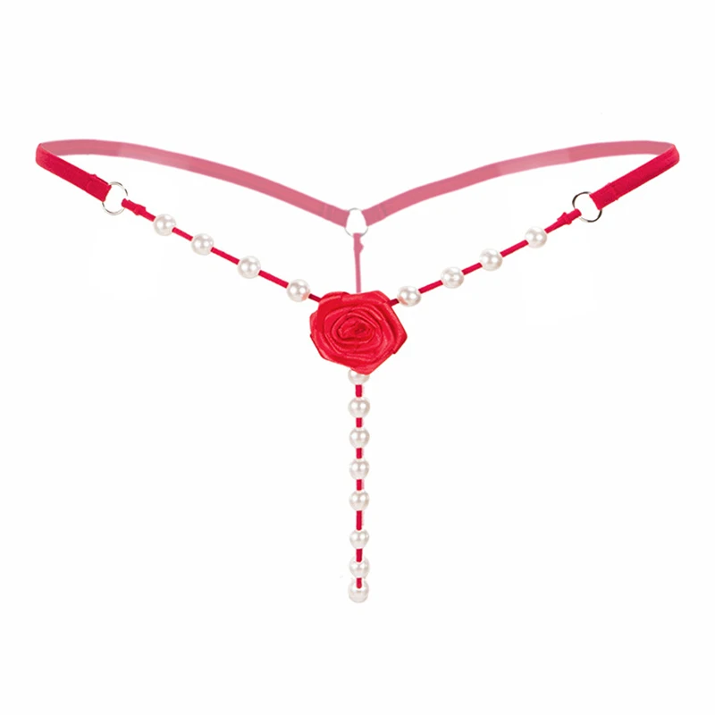 Sexy Panties Lace Pearls Tangas Thongs G-String Transparent Panties Women's Underwear Sexy Lingerie Culotte Femme Sexy Bragas