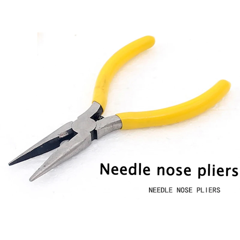 Needle nose KALAIDUA HSS Стальные электронные кусачки мини плоскогубцы DIY аксессуары для ювелирных изделий Ножницы Резак для проволоки инструменты для ремонта электронной промышленности - Цвет: Needle nose