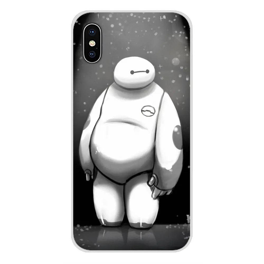 Аксессуары чехлы для телефонов Baymax Big Hero Xiaomi Mi6 A1 5X 6X Redmi Note 5 5A 4X 4A 4 3 Plus Pro pocophone
