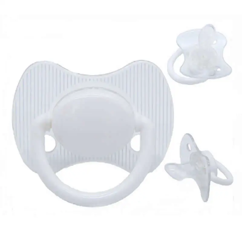 Силиконовая соска пустышка для младенцев новорожденных держатель соски белый и