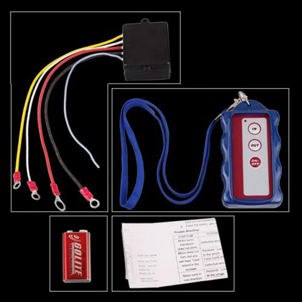 Marsnaska водонепроницаемый светильник с индикатором 12 В комплект беспроводного