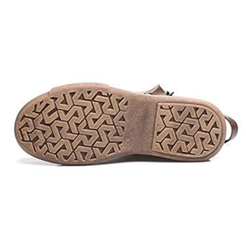 Новое поступление в английском Ретро Ботильоны женская обувь с Мех животных