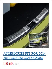 Автомобильные Брызговики для- Suzuki новые SX4 S-Cross Maruti Scross Брызговики крыло брызговиков
