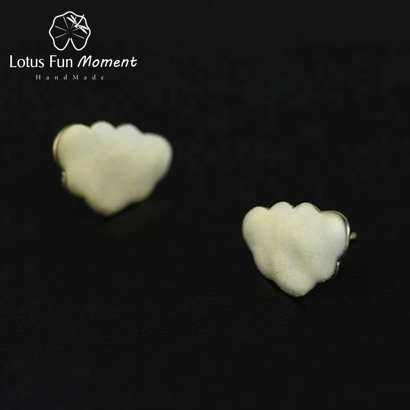 Lotus Fun Moment реального 925 пробы серебро Природный Творческий Модные украшения Милая