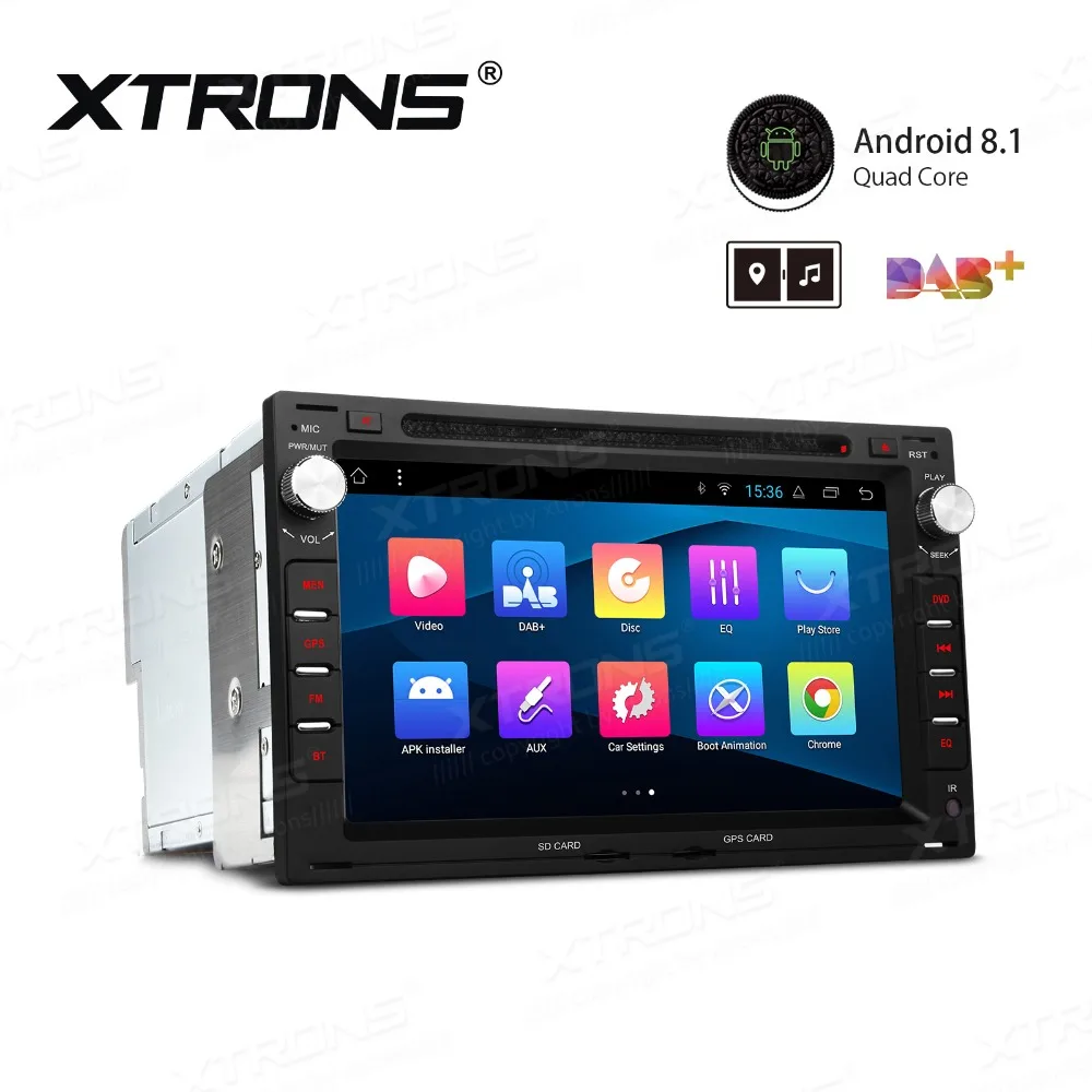 XTRONS " сенсорный экран автомобильный dvd-плеер на основе Android RCA gps навигация для Фольксваген Бора Гольф MK4 LUPO CHICO для сиденья для SKODA