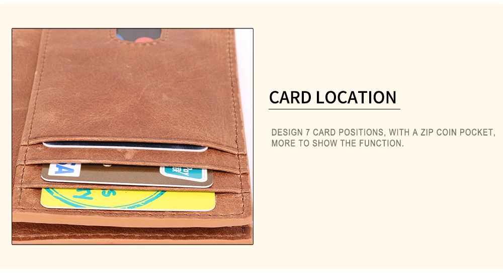 JOYIR из натуральной яловой кожи RFID мужской карт-Холдер, кошелек мини Повседневный держатель для карт с карманом для монет мужские маленькие тонкие кошельки