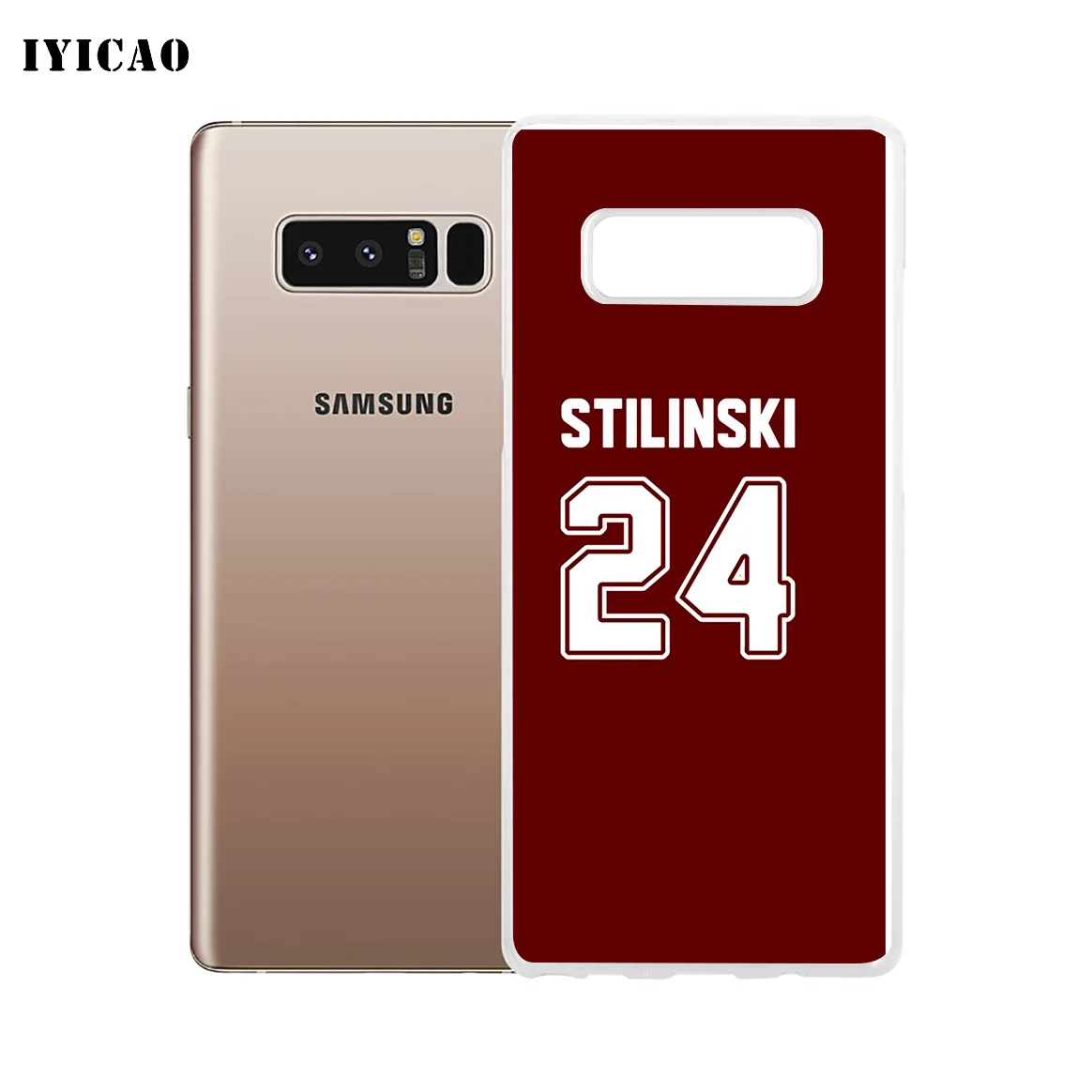 Мягкий силиконовый чехол для телефона IYICAO Teen Wolf TV play Samsung A5 A6 Plus A7 A8 A9 J3 J5 J7 Note 8 9 TPU |