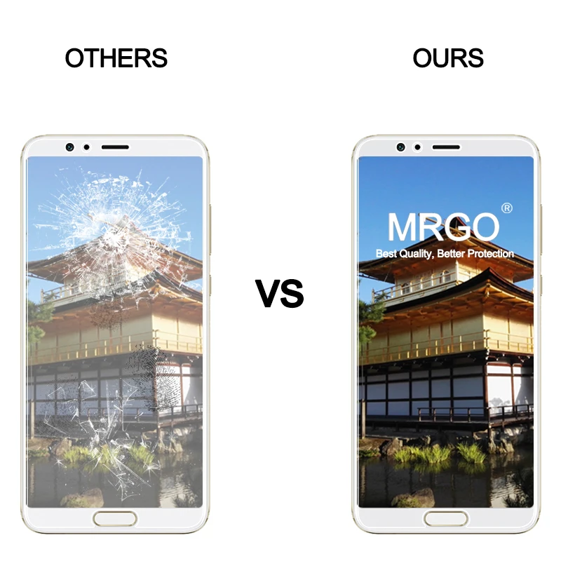 2 шт MRGO закаленное стекло для Huawei Honor V10 на защитное экран телефона пленка |