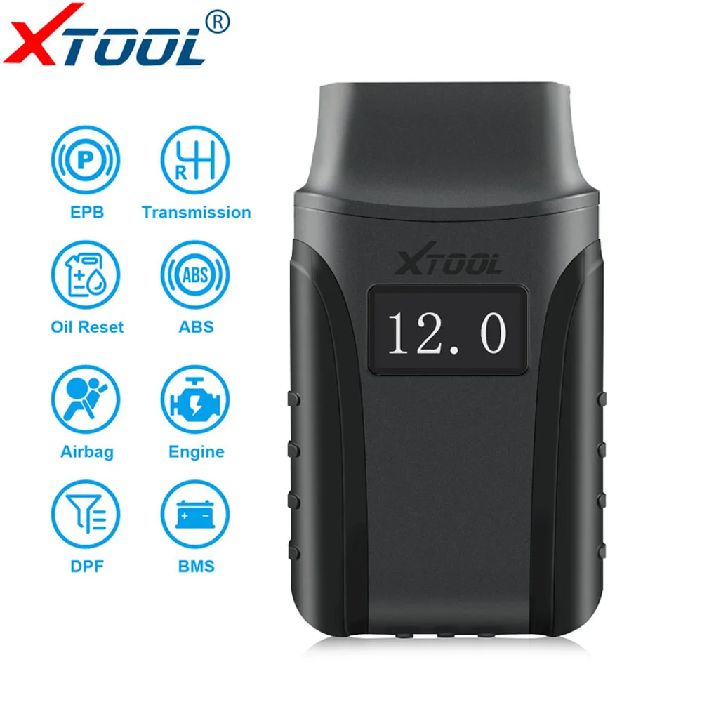 XTOOL A30 все системы автомобильный детектор OBDII считыватель кода сканер для EPB сброса масла диагностический инструмент для Android/IOS системы Bluetooth