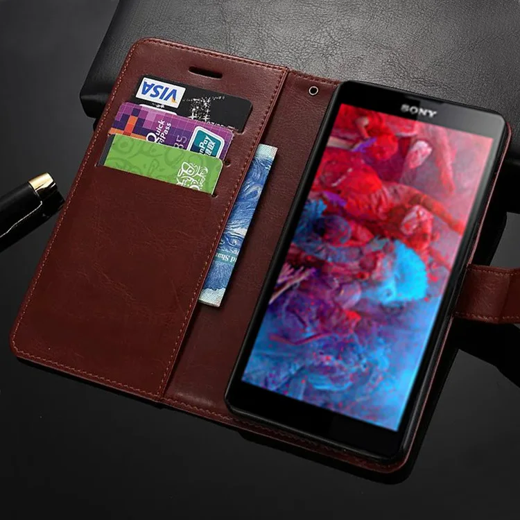 Для sony Xperia ZR Чехол-кошелек кожаный флип-чехол для sony Xperia ZR C5502 C5503 чехол для телефона для sony Xperia ZR M36h C5502