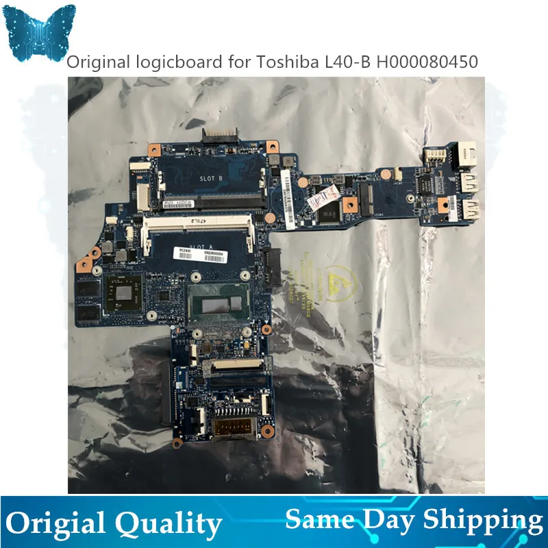 

Оригинальная новая логистическая плата для Toshiba L40-B i5 материнская плата с Gpu H000080450