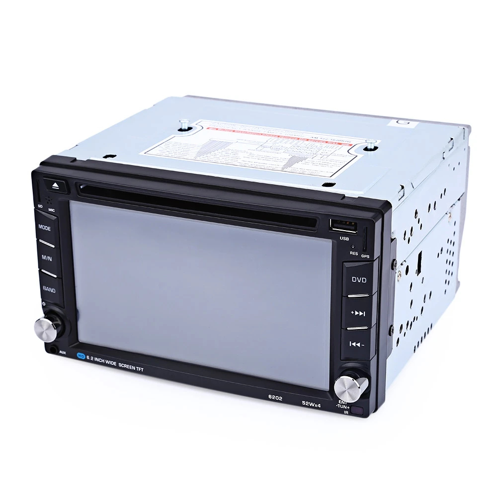 6202B 6 2 дюймов Bluetooth V3.0 автомобильный стерео сенсорный экран DVD плеер gps навигации SD