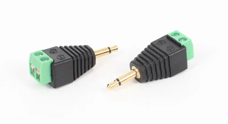3 5 мм 1/8 &quotмоно штекер на AV винтовой терминал моно разъем pin Клеммная колодка