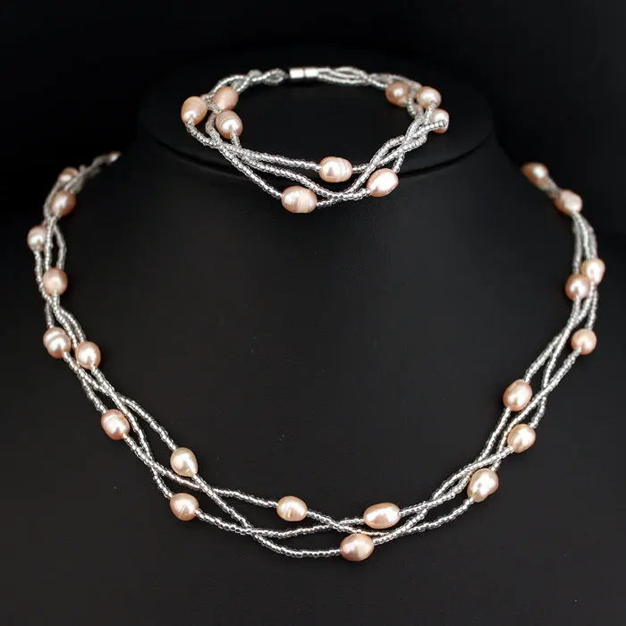 Женский комплект ювелирных изделий набор украшений из 100% натурального