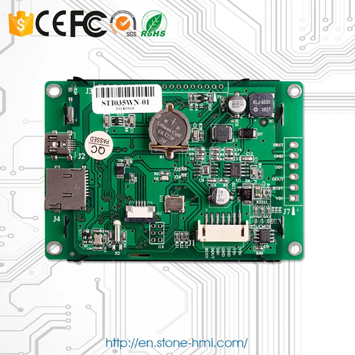 10 4 дюймов ЖК-дисплей модуль с сенсорным экраном и RS232/ RS485/ TTL Интерфейс Поддержка