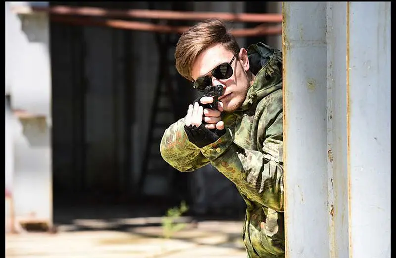 Зимняя мужская Военная камуфляжная флисовая куртка армейская тактическая одежда Мультикам мужские камуфляжные ветровки пальто