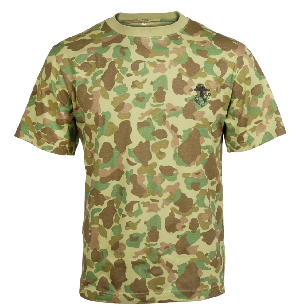 Футболка американского Тихоокеанского камуфляжа WW2 размера 35065|t-shirt batwing|t-shirt