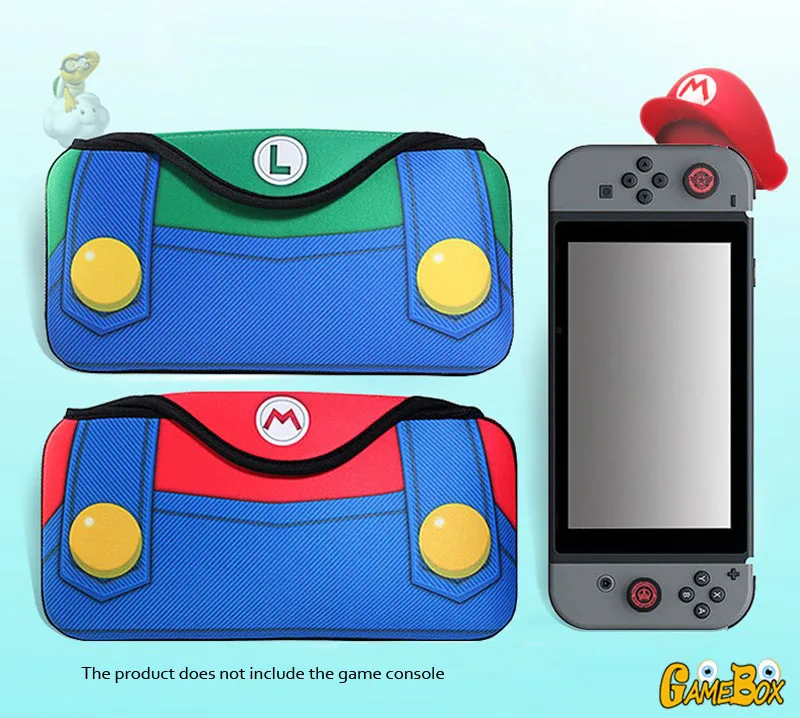 Новый портативный чехол для консоли Nintendo Switch игровая сумка Nitendo NS хлопковый