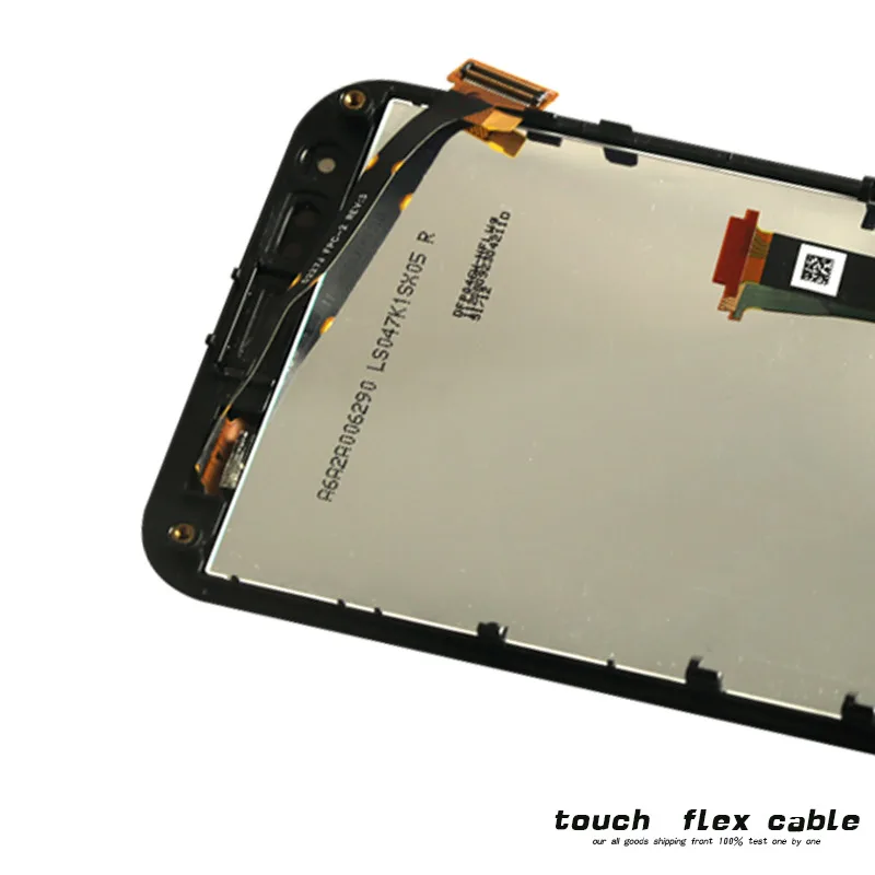 4.7-дюймовый сенсорный экран для Asus Padfone 2 II A68 LCD с рамкой модуля монитора панели сенсорного стекла сборки замены