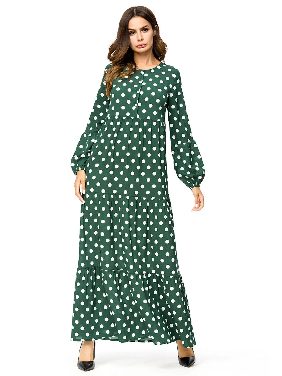 Арабское исламское средневосточное искусственное платье кафтан марокканский