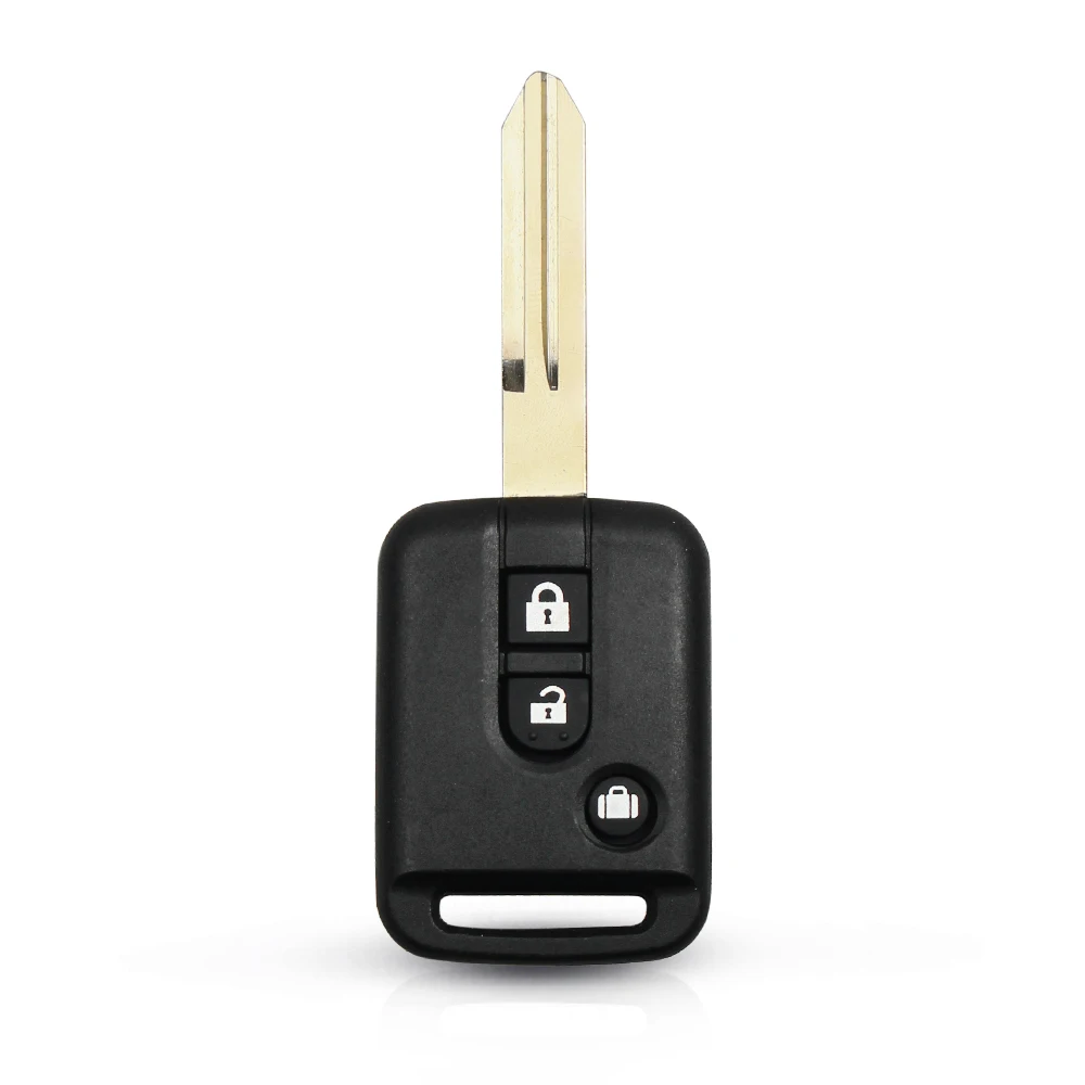 KEYYOU 3 кнопки Замена дистанционного ключа автомобиля оболочка Брелок чехол для Nissan Micra 350Z Pathfinder, Navara авто ключ чехол Брелок