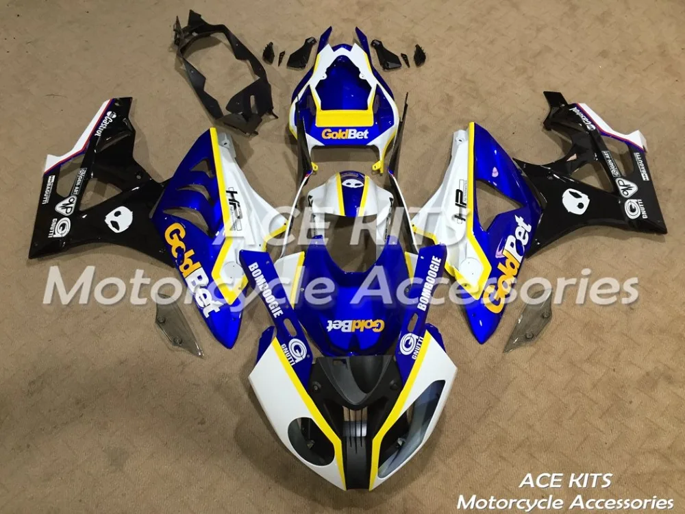 Новый обтекатель для мотоцикла ABS BMW S1000RR 2009 2010 2011 2012 2013 под давлением всех видов