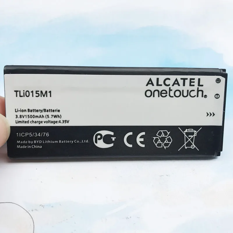100% Высокое качество 1500 мАч TLi015M1 батарея для Alcatel One Touch Pixi 4 4034A PIXI 4034X 4034F 4034D телефон