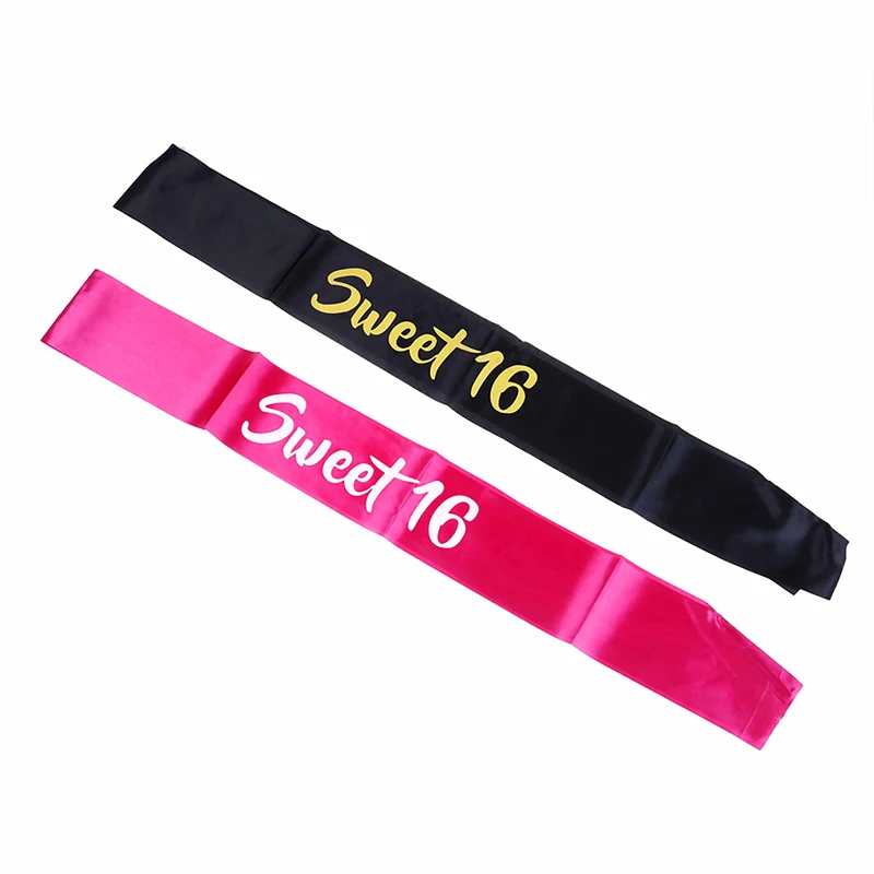 16 милых топов для торта/атласные ленты с буквенным принтом/вечерние баннеры