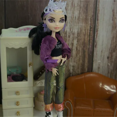 Различные части юбка платье оригинальный для Monster High кукольная одежда подлинный