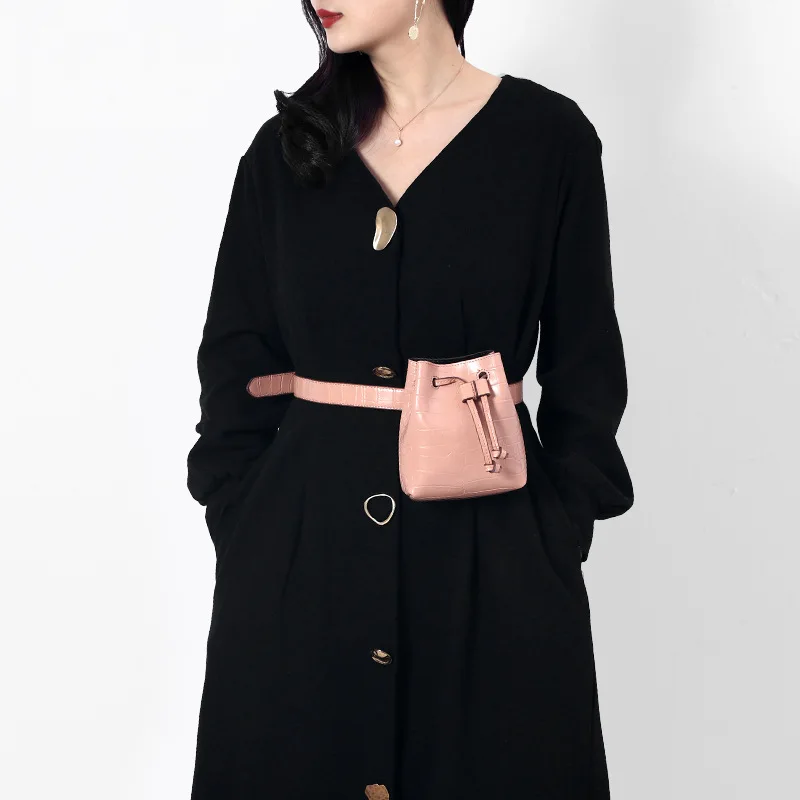 Youda новый оригинальный сплошной цвет женские карманы модный стиль мини нагрудная