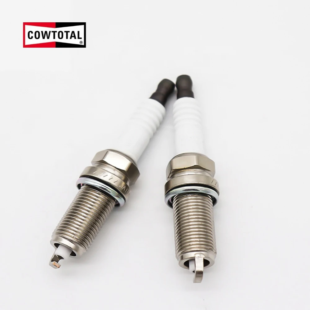 COWTOTAL иридиевая Свеча зажигания для Peugeot 207 406 807 Citroen C3 C4 C5 Grand Picasso Jeep Cherokee OE ILZFR5B