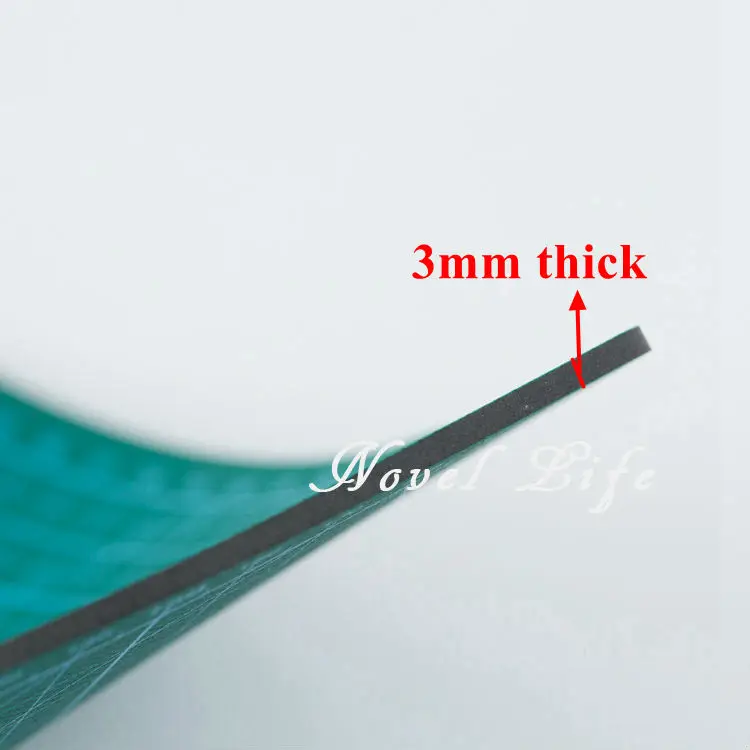 Коврик для резки бумаги Nine Sea A2 ПВХ с двойной печатью зеленый коврик Рабочая