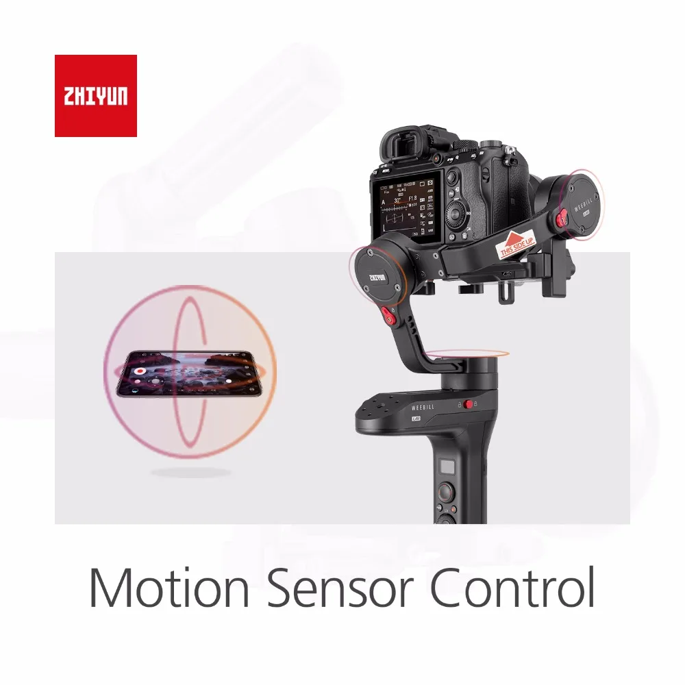 ZHIYUN weebill лаборатории 3-осевой карданный Стабилизатор Для беззеркальных Камера Ручной Стабилизатор разных цветов с шарнирным соединением для смартфона с vs DJI Ronin s sc AK2000 MOZA AIR