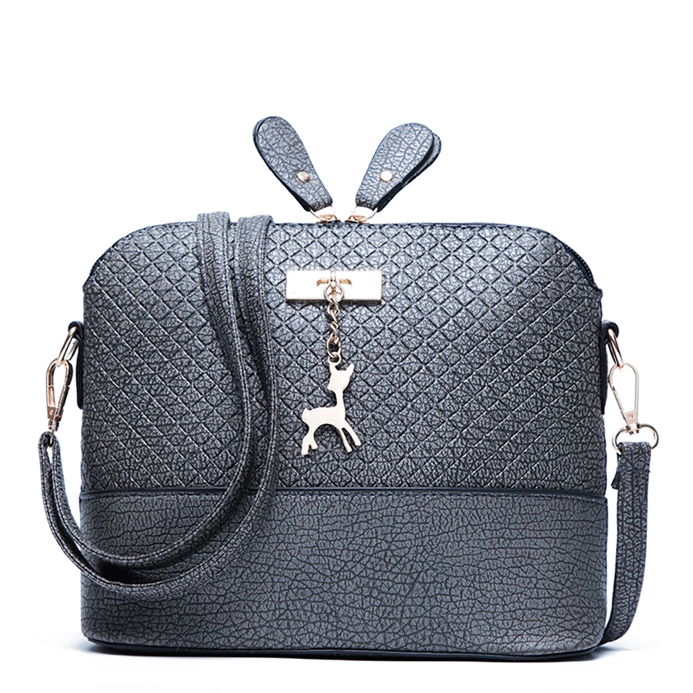 Хорошее качество Для женщин Курьерские сумки кожаные мини-сумка с оленями