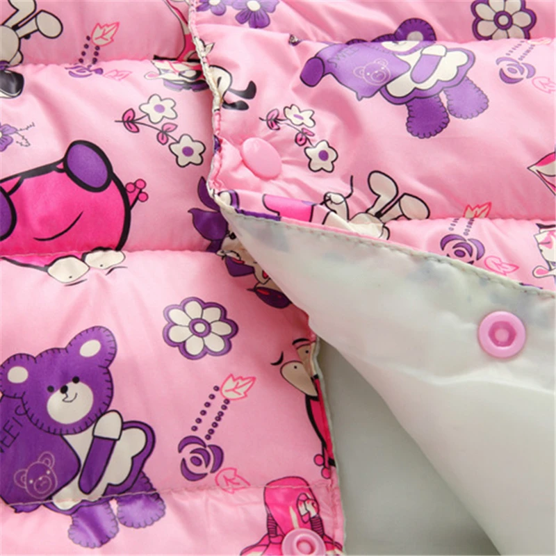 Жилеты для девочек детский хлопковый теплый жилет с граффити маленьких