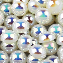 5 мм 700 шт./лот Mix colors AB Половина круглые плоские снизу бусины Имитация Бусины из АБС-пластика для ногтевое искусство, Модные украшения Аксессуары