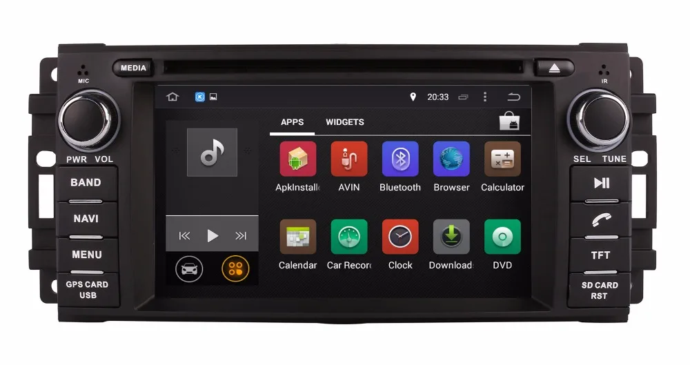 Android 7 1 Автомобильный DVD плеер для Dodge Charger Journey Caliber с GPS навигацией Радио BT SD DVR WIFI