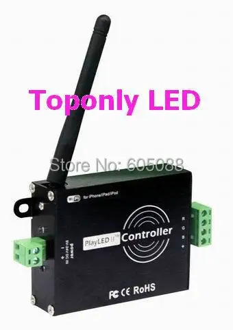 

2016 new fashion design wifi led controller for normal rgb led products control by ipone/ipad/ipod and android devices 10pcs/lot