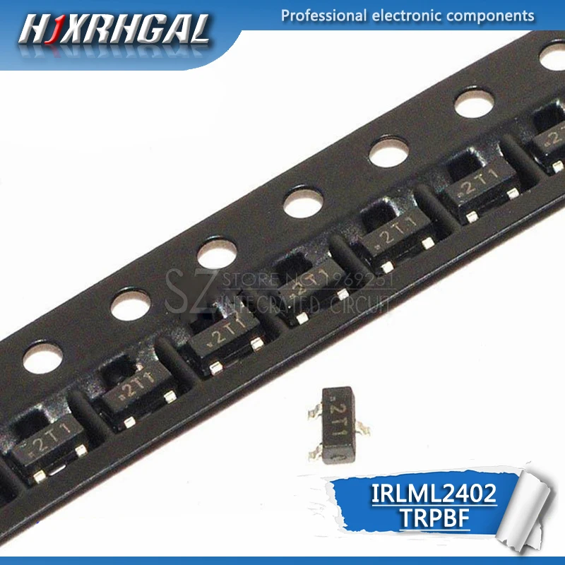 50 шт. IRLML2402TRPBF SOT 23 IRLML2402 SOT23 SMD Мощность MOSFET новое и оригинальное HJXRHGAL|Интегральные
