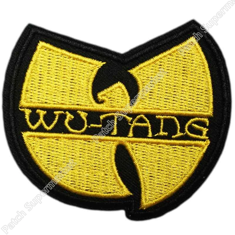 WU TANG клановая группа хип-хоп Музыка вышитые новые железные на и шить на крутой рок-панк значок патч в дизайне на заказ доступны