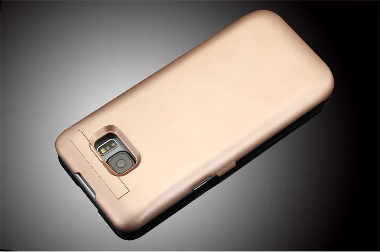 Для Samsung Galaxy S6 edge plus 5500 мАч Портативный Аккумулятор телефона дело Power Bank Скрыть USB и